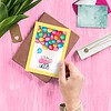 Kinder verjaardag kaart Olifanten balonnen