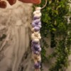 Macramé flower sleutelhanger