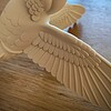 Magnetic hummingbird window art - Beige