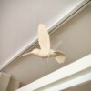 Magnetic hummingbird window art - Beige
