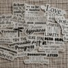 Motiverende quote stickerset, mix engels/nederlands set van 20 stuks