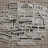 Motiverende quote stickerset, mix engels/nederlands set van 20 stuks