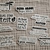 Motiverende quote stickerset, nederlandse set 10 stuks