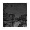 Place Maps Onderzetter Zwart