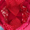Projecttas – Handgemaakte breitas - haaktas rood