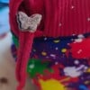 Projecttas – Handgemaakte breitas - haaktas rood met veel kleuren en ruimte