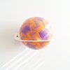 STERKSTAEL Ball Blanc ø 20cm - industriële balhouder muur - wandbevestiging - kleur wit - poedercoating - staalbalhouder, bal houder, bal aan de muur, muurbeugel bal, balring, ring houder, balkenrek, ballen rek, balrek, bal rek