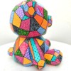 Teddybeer – Handgeschilderd Kleurrijk Beeldje