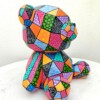 Teddybeer – Handgeschilderd Kleurrijk Beeldje