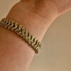Tweekleurige schakelarmband