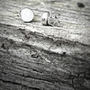 Unieke zilveren oorstekers met 6mm witte jade – minimalistisch & nikkelvrij