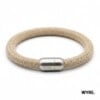 Wyre. | armband | jute | magneetsluiting | 8mm