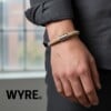 Wyre. | armband | jute | magneetsluiting | 8mm
