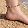 Boho & Zomerse stranddag, geweven kralen armband met conversie naar enkelband