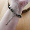 Boho & Zomerse stranddag, geweven kralen armband met conversie naar enkelband