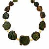 Chalcedoon ketting - unieke statement ketting