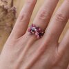 Fairycore & Kleurrijk, handgemaakte beadwork ring