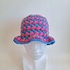 Gehaakte bucket hat | Pride biseksuele vlag