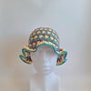 Gehaakte bucket hat | Pride panseksuele vlag