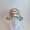 Gehaakte bucket hat | Pride panseksuele vlag