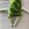 Groen Zorgenvriendje van vintage deken