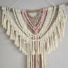 Grote macrame wandhanger!