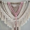 Grote macrame wandhanger!