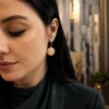 Handgemaakte calciet oorbellen – elegante en minimalistische stijl