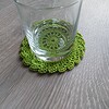 Handgemaakte onderzetters 'Green Oasis'