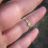 Handgemaakte Peridoot Ring van Sterling Zilver – Minimalistische Edelsteen Ring ✨💚