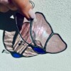 Handmade window hanging | Butterfly| Suncatcher | tiffany technique | glas in lood