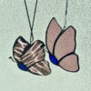 Handmade window hanging | Butterfly| Suncatcher | tiffany technique | glas in lood