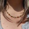 Honey and Grass: ketting van vuuragaat en olivijn