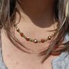 Honey and Grass: ketting van vuuragaat en olivijn
