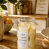 Iced lemon Merinque Latte Candle