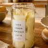 Iced lemon Merinque Latte Candle