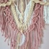 Jute macrame wandhanger, Ibiza stijl!