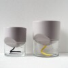 Kapi growing set: Small + Big flowerpot | Pebble