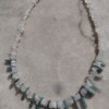 Ketting kyaniet en maansteen