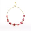 Ketting met Stenen Gevuld met Echte Bloemen uit Den Haag (GirlMeetsDenHaag x CH Design)