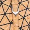Kurk schoudertas geometrisch