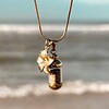 Laguna Beach Pendant Plumeria Goud