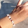 Magnolia: armband met paarse toermalijn en maansteen