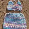 Mami Wata Seafoam - Gehaakte Crochet set