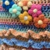 Mand/Tas zomers met roesjes en bloemen!