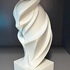 Minimalistische Uil Sculptuur