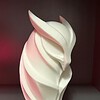 Minimalistische Uil Sculptuur