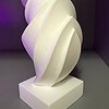 Minimalistische Uil Sculptuur