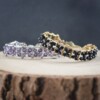 Mystiek & Glamorous, statement armband met glas kristallen