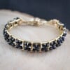 Mystiek & Glamorous, statement armband met glas kristallen